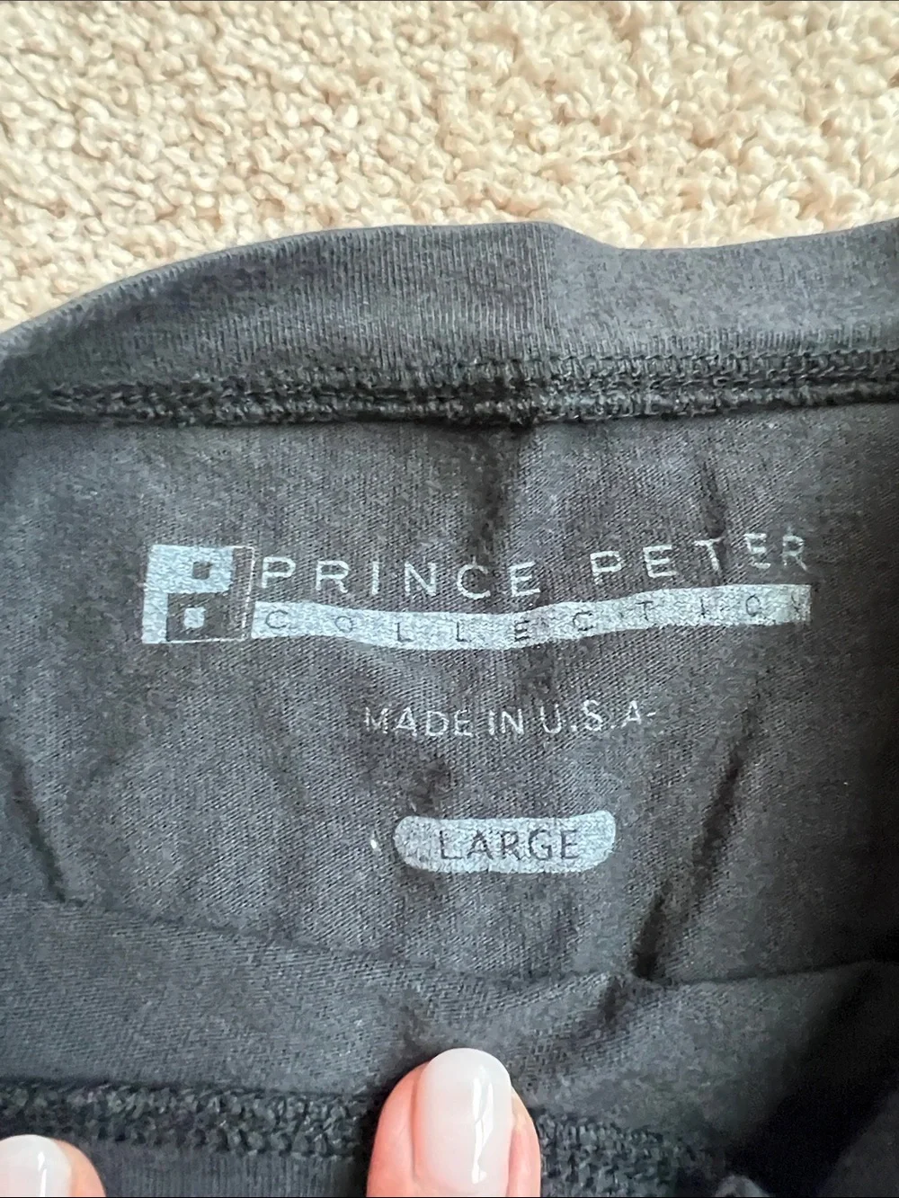 Prince Peter Collection Black Graphic Tee